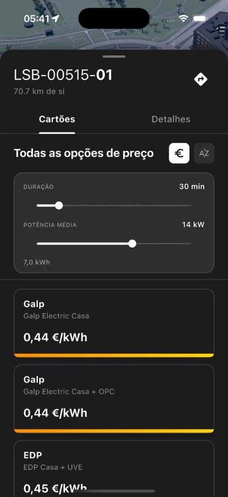 Cartões Galp e EDP no mesmo posto